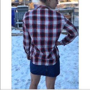 Obey Tops - Obey Plaid Shirt Obey Tops - Obey Plaid Shirt